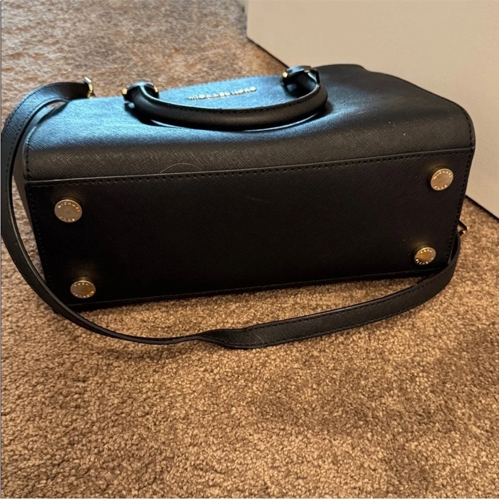 Michael Kors Black Satchel Bag